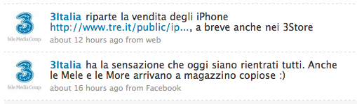 3italia twitter